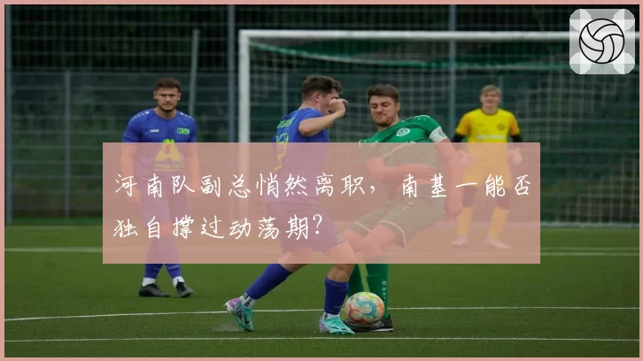 河南队副总悄然离职，南基一能否独自撑过动荡期？